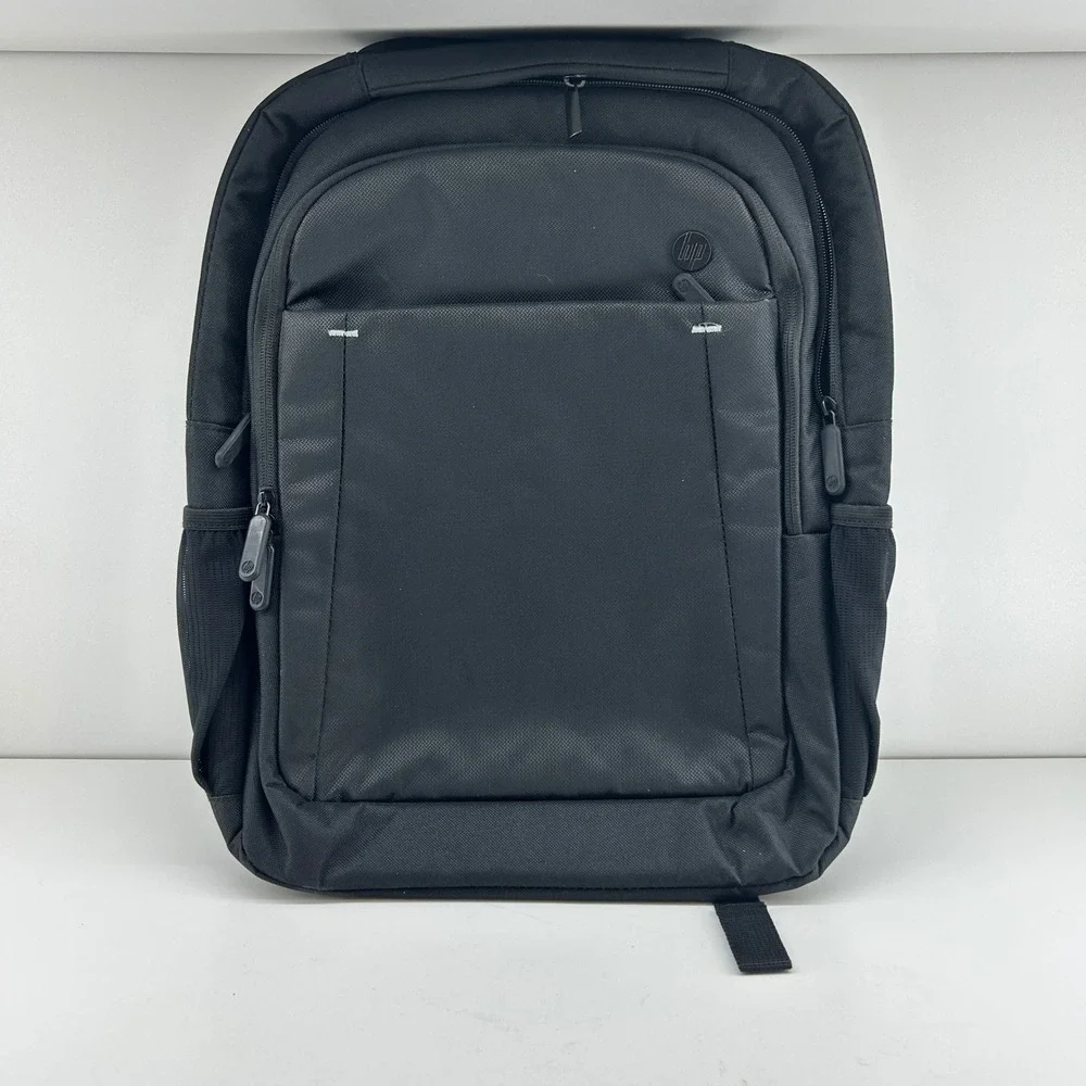 HP 17 Laptop Backpack Black RFID Blocking Business Travel Computer Bag 3E2U5AA